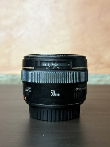 Obiettivo canon 50mm - 50mm, 1:1,4
