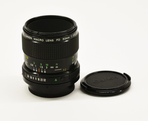 Canon 50mm 5 macro - fd, f.3,5