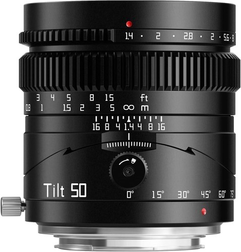 Ttartisan 50mm tilt full - f1.4,