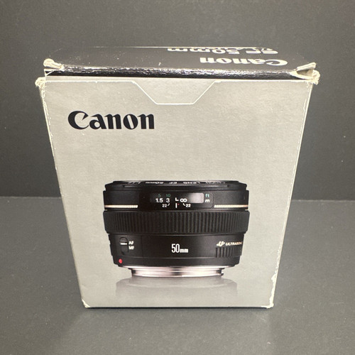 Canon 50mm 4 - ef, f/1.4