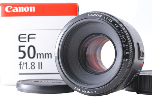 Canon 50mm 8 - 50mm, f/1.8