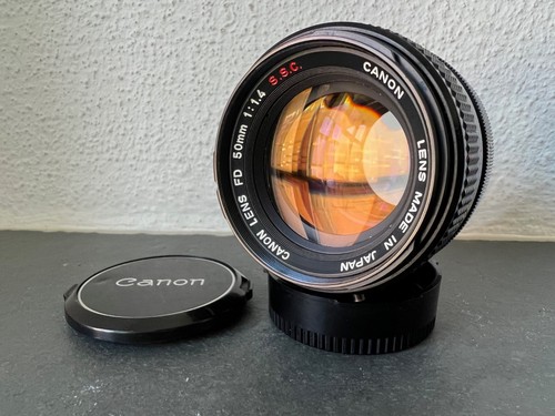 Canon 50mm s c - f/1.4, s.s.c