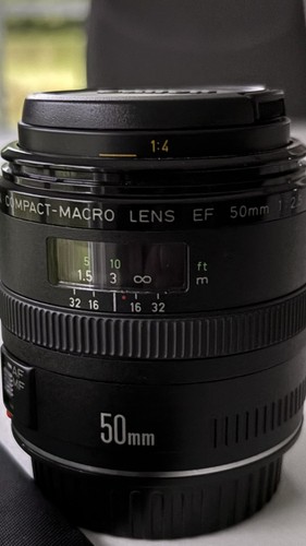 Canon 50mm 5 - ef, f2.5