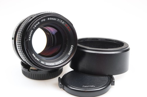 Canon 50mm s c - fd, f1.4
